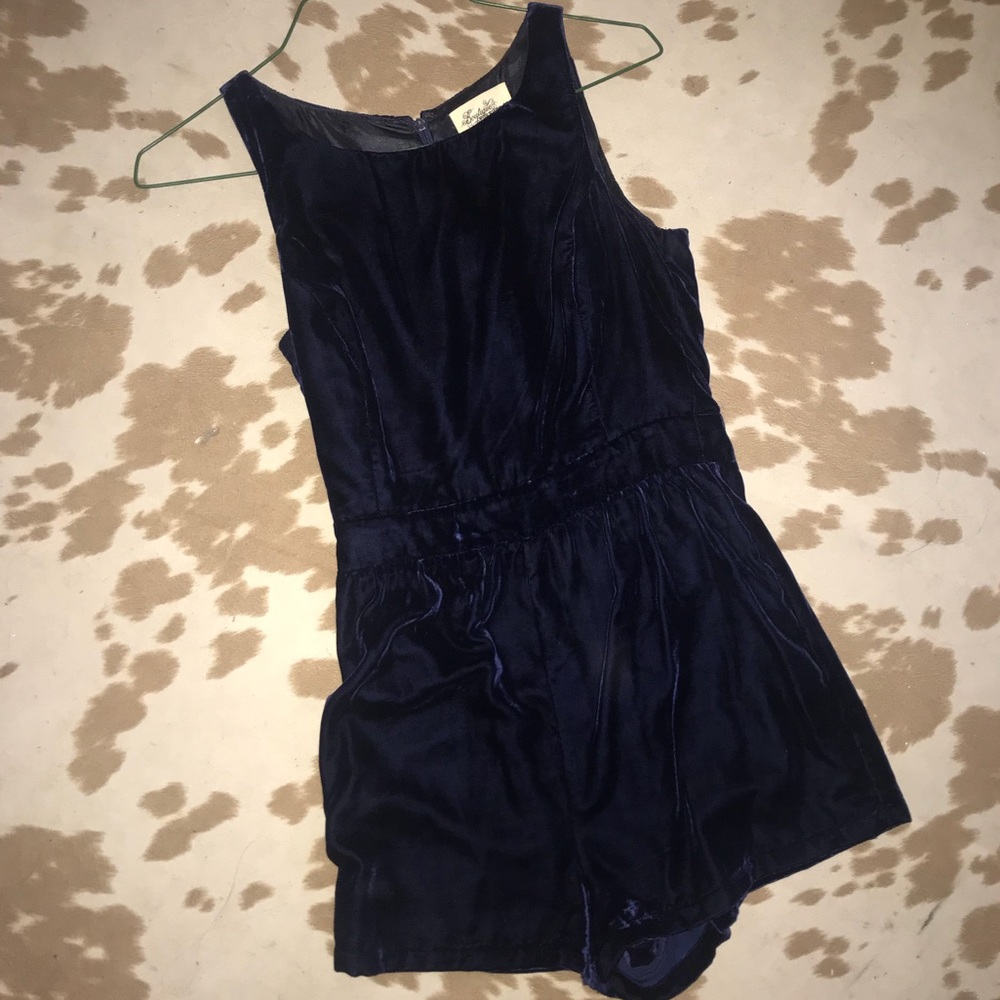 Velvet Romper